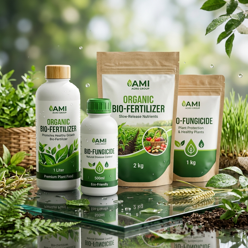 AMI Group Bio-Fertilizers & Bio-Pesticides Packaging